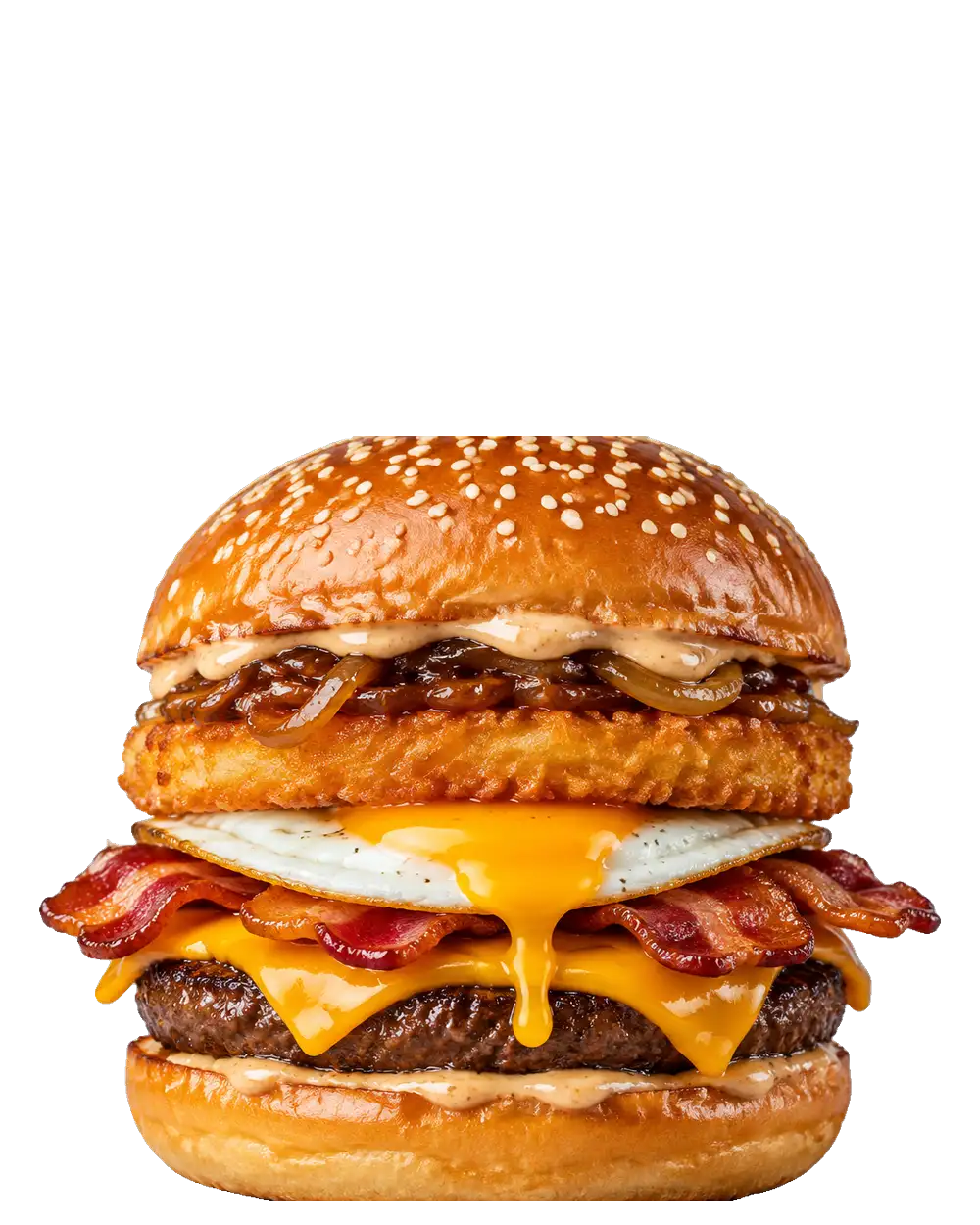 The Breakfast Bandit, stacked